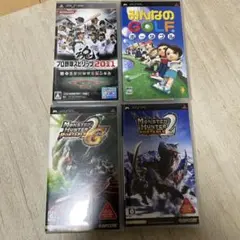 PSPソフトセット psp ソフトセット状態良好動作不明 - メルカリ