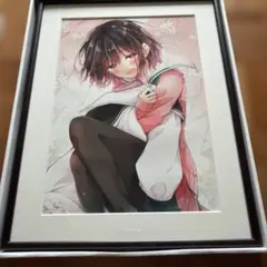 望月しいな X-ART 浮世絵スパークA3＋ 直筆サイン入り 複製原画 xart