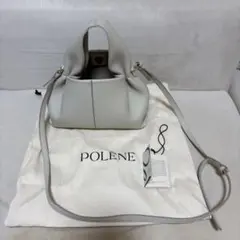 ★期間限定値下げ【POLÈNE / ポレーヌ】ホワイトショルダーバッグ Polène（ポレーヌ）日本公式オンラインストア