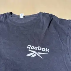 【USED】Reebok リーボック Tシャツ ブラック ロゴのサムネイル