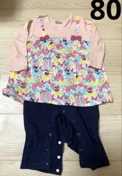 アンパンマンキッズコレクション　ロンパース　80