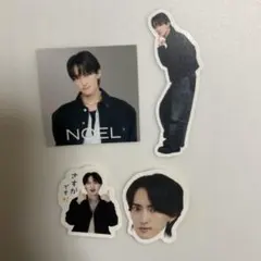 TravisJapan 川島如恵留　フレークシール　ステッカー　セット