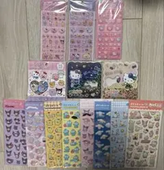 お買得 サンリオ タイルシール おはじきシール ぷっくりシール セット
