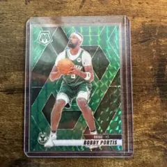 Bobby Portis Mosaic Green Prizm Card