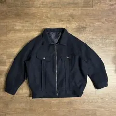 coca ジップアップブルゾン ネイビー
