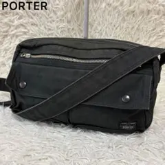 良品✨ポーター スモーキー ショルダーバッグ グレー デニム 生産終了品のサムネイル