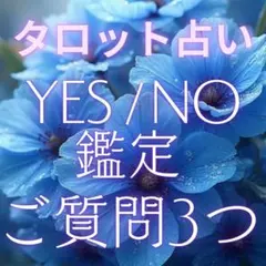 タロット占い YESＮＯ鑑定ご質問3つ