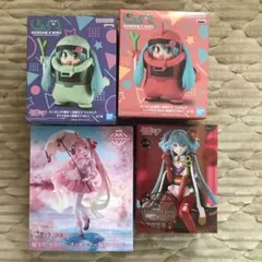 初音ミクフィギュア4個セット