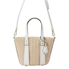 【新品未使用】DIANA ダイアナ 2WAY かごバッグ ホワイト 白 バッグ