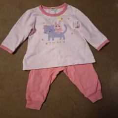 ミキハウス　ホットビスケッツパジャマセット　80センチ