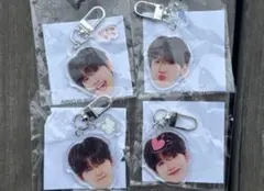 Treasure ジュンギュ 顔アクキー 喜怒哀楽 コンプ