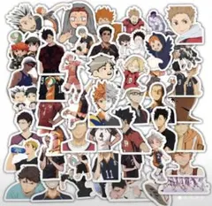 ハイキュー　キャラクター ステッカーセット　60枚入り