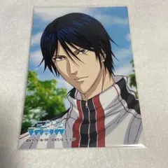 新テニスの王子様 学プリ ドキサバ 記念展 入場特典 カード 忍足