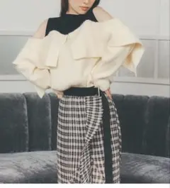 スナイデル ディフォメーションニットプルオーバー