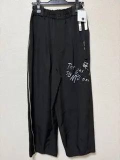 新品　今季　完売品　Eimee Law テキストプリント コクーンギャザーパンツのサムネイル