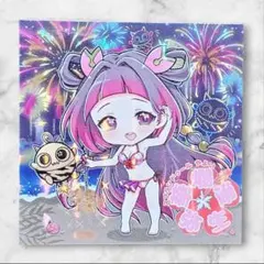 新衣装記念2021 最凶天災☆アクリルジオラマスタンド 裏 ver. 戌神ころ 