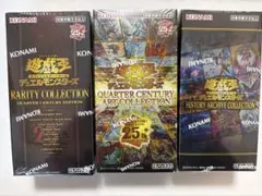 遊戯王　クォーターセンチュリーコレクション等　BOX シュリンク付き　3箱セット