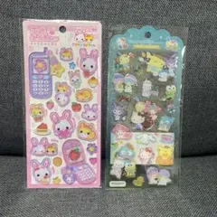 平成はっぴーふぉん　ドロップジュエリーシール　サンリオ