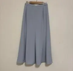 マーメイドマキシスカート　ロングスカート ユニクロ　UNIQLO ブルー M