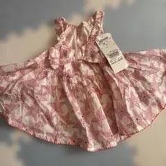 kids zoo 星柄ワンピース 90