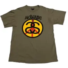 【L】Stussy SSリンク シャネルロゴ Tシャツ PEACE ピースのサムネイル