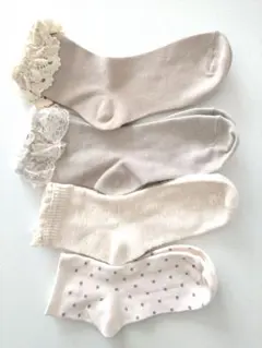 ショートソックス4足セット