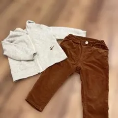 おさるのジョージ フード付きパーカー　パンツ