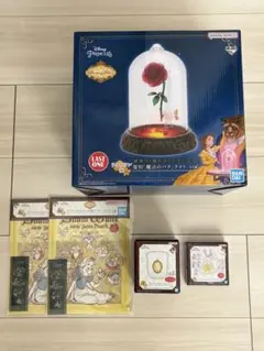 一番くじディズニープリンセスラストワン賞　I賞 J賞 K賞×2 計5点