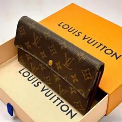 美品✨ルイヴィトン モノグラム ポルトフォイユ サラ 長財布 廃盤 二つ折り財布