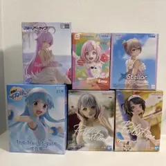 フィギュアセット　美少女　６点
