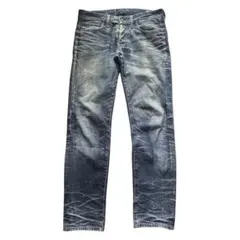 レア G-star raw 3301 鬼ヒゲ ストレートデニム