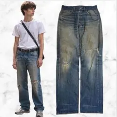 Levi's501 ダメージデニムリメイクパンツ USA製 カートコバーン - メルカリ
