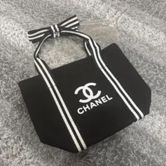CHANEL リボンの手提げバッグ ノベルティ
