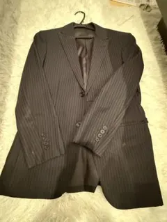 BURBERRY BLACK LABELストライプ ビジネスジャケット 38R