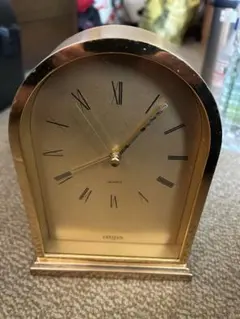 CITIZEN シチズン 置時計 ゴールド 4RG632