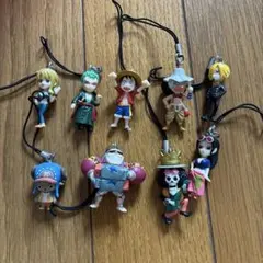ワンピース ONE PIECE フィギュアストラップ セット