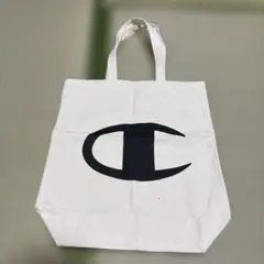 Champion エコバッグ 大きめ ホワイト