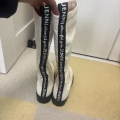 JENNI ホワイト ロングブーツ