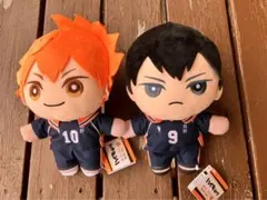 ハイキュー!!　みにコレ！BIGぬいぐるみ　日向翔陽　影山飛雄　２個セット