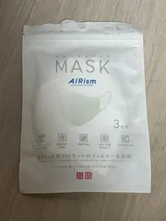 【新品】【未開封品】UNIQLO エアリズムマスク ホワイト L ふつう