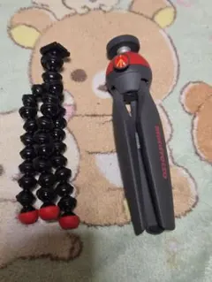 Manfrotto マンフロット ミニ三脚 三脚 2点セットのサムネイル