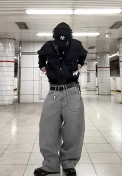 tig ケンタウロス健太着用 31/30 H&M スーパーバギーデニム