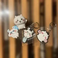 ちいかわ、モモンガキーホルダー等セット