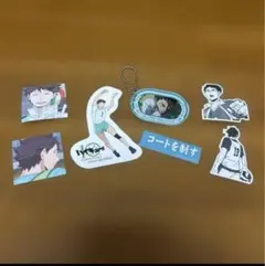 ハイキュー!!　ステッカー　及川徹　岩泉一　ハイキュー‼︎ キーホルダー　岩泉一