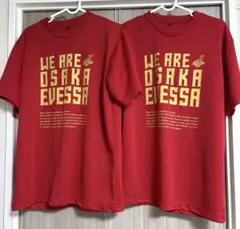 大阪エヴェッサ Tシャツ 赤　2枚セット