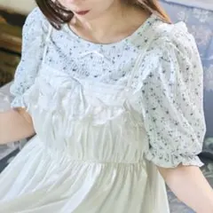 【クティールとレトロ】アソートキャンディパフプルオーバー / Tシャツ ブルーのサムネイル
