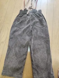 コーデュロイサスペンダーパンツ 110cm
