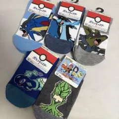 ポケットモンスター　新品　15〜20㌢　靴下　5足セット