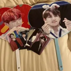 BTS マスター ジョングク グク うちわ　値下げ