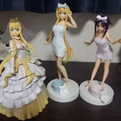 ソードアート・オンライン アリス、ユウキ フィギュア 三点セット　箱無し